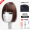 Liu Hai style light brown+pointed tail comb care solution