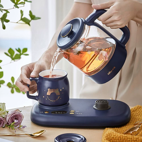 Медведь здоровье горшок мебель многофункциональный чайный водный офис мини -небольшой автоматический мини -стеклянный котел