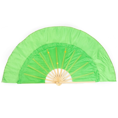 8 -INCH Real Silk Rongchang Fan Dancing Special's Special Dance Gangbang Yunnan Yunnan Flower Drum Fan Практика фаната Xiahong Fan