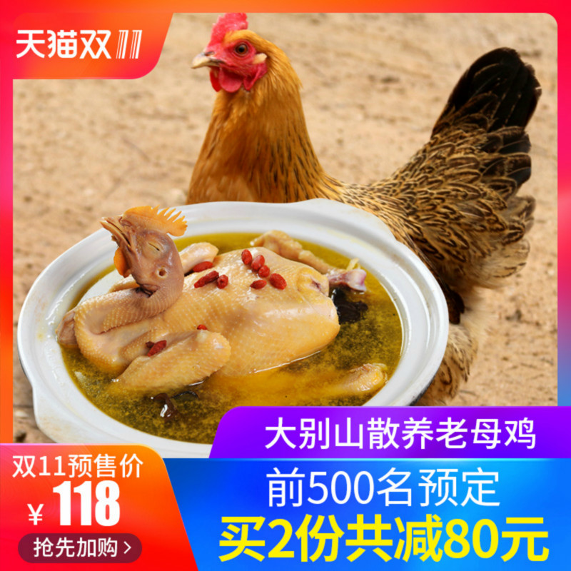 土鸡 散养农家 正宗2年母鸡山鸡活鸡现杀 鸡肉新鲜乌鸡月子老母鸡