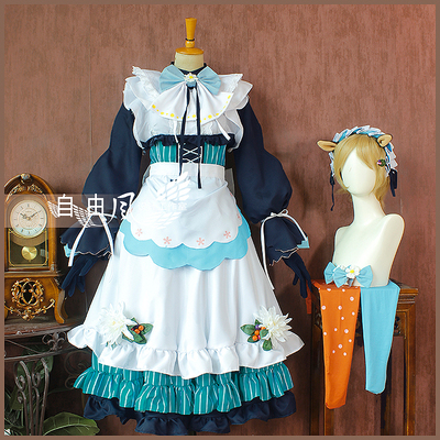 taobao agent [Freedom] Virtual Vtuber Rainbow Society Eli Kena Cos clothing women's clothing game anime