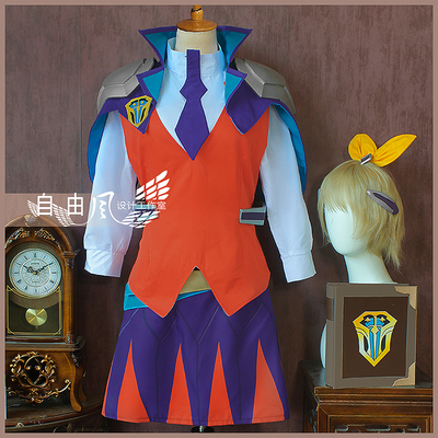 taobao agent [Freedom] League of Legends COS Fighting College Laks LOL Anime Game Women's Clothing