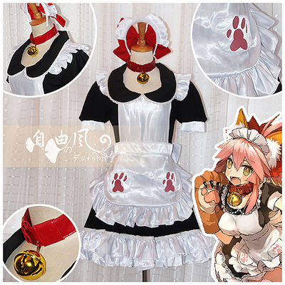 taobao agent [Freedom] Destiny crown designated COS clothing Yuzao cat maid dress analian game women's clothing