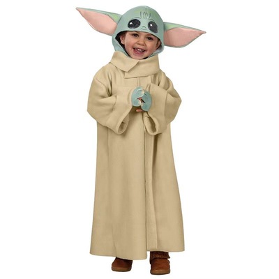 taobao agent Halloween Star Wars Mansallo Yodababy Yodababy Children's Stage Performance COSPLAY suit