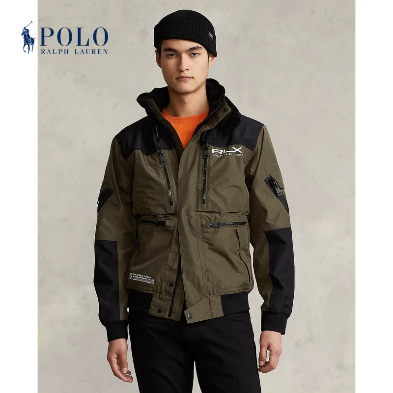 Ralph lauren, classic jacket with hood