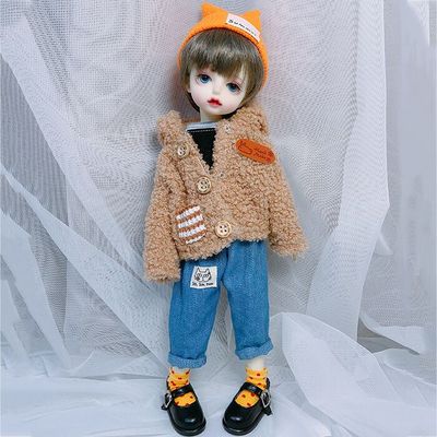 taobao agent Bijd 6 -point baby jacket plush cute free shipping