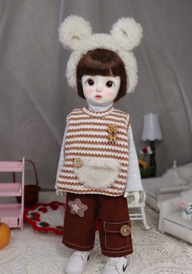taobao agent BJD 6 -point baby clothing six -point bear set new free shipping