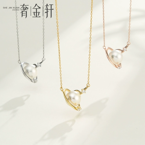 Подвеска, аксессуары, модное креативное ожерелье из жемчуга, цепочка до ключиц, аксессуар, серебро 925 пробы