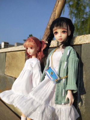 taobao agent Lu Manjia Ke'er Makeup Doll Duo Elf Makeup Baby Hand -painted Humanoid Doll Product Single