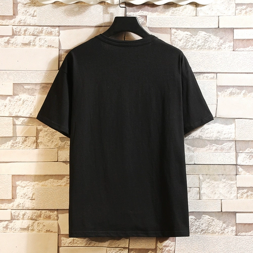 Хлопковая летняя трендовая приятная телу футболка с коротким рукавом, большой размер, белая одежда