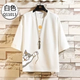 Tide, летняя трендовая футболка, короткий рукав, большой размер, свободный крой