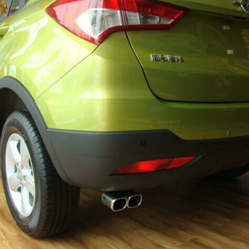 Haima S5 Хвост горло Новая и старая модная старая старая выхлопная труба, модифицированная табачной трубкой, грюка из нержавеющей стали декоративное газовое петли