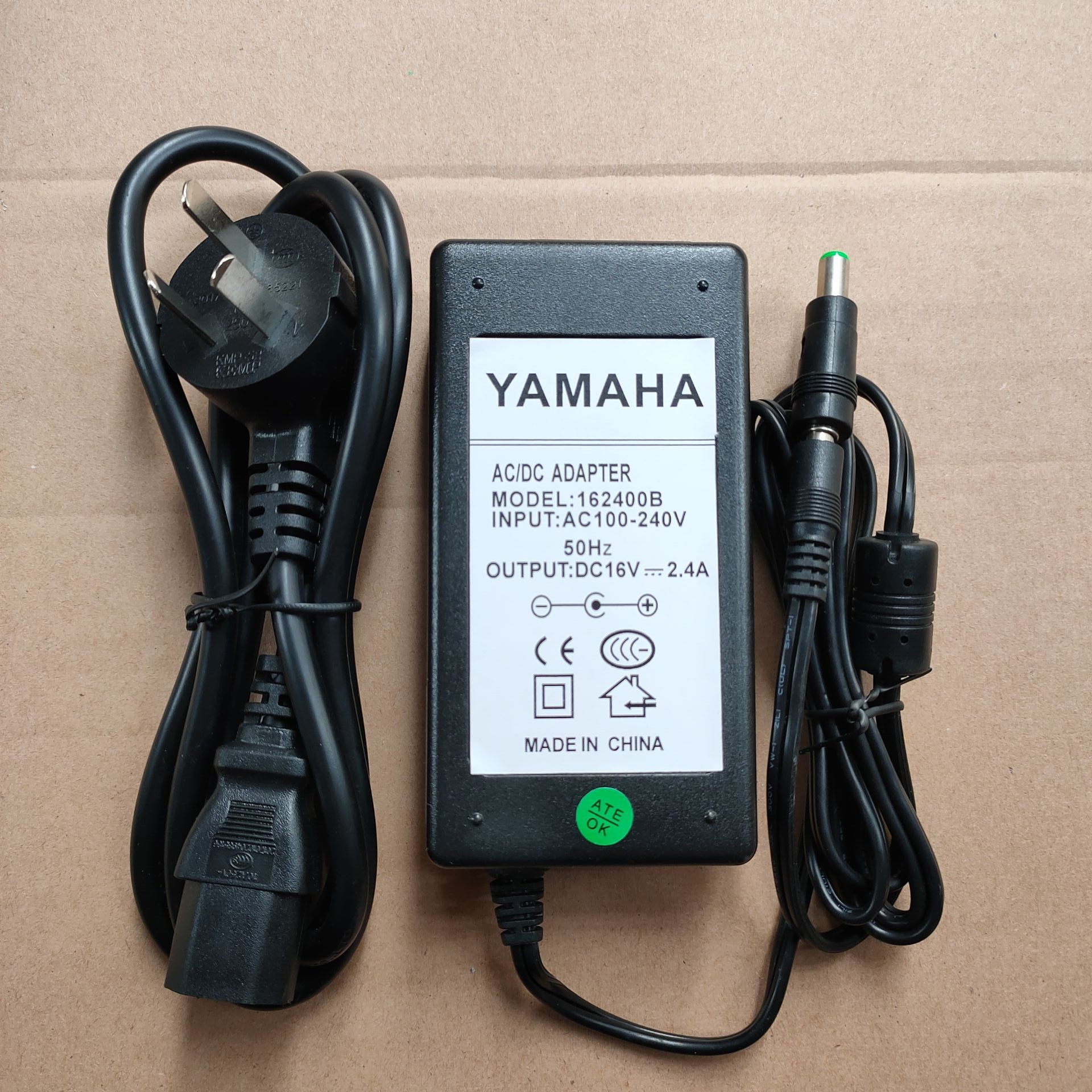 雅马哈YAMAHA电子琴PSR-S670 S770 S970电源线适配器 充电器16V Изображение 1