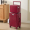Красный ящик Бордо Многофункциональная алюминиевая рамка + 14 - дюймовый чемодан на молнии