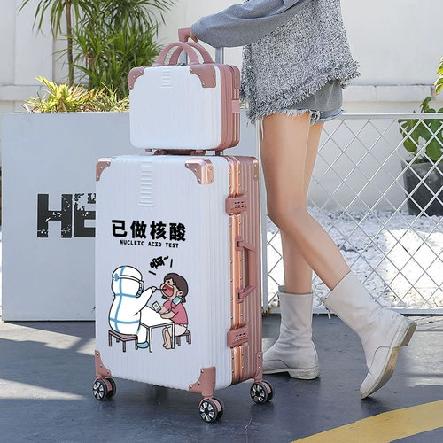 Вместительный и большой чемодан, прочная мультяшная коробка для путешествий, коллекция 2022, 24 дюймов
