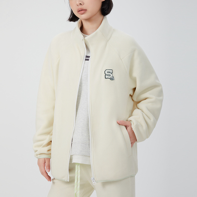 SKYHAND运动外套女26年秋冬新款情侣款百搭休闲加绒保暖开衫上衣