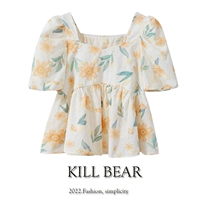 Цветочный топ