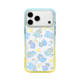 Blue Corn Picnic Friends iPhone Cartoon Gradient iPhone Case for iPhone 13 – 17