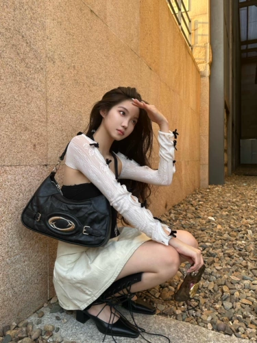 cultivator Схватить на подмышечную сумку морщин