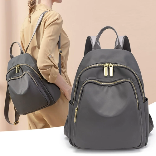 Рюкзак, модная универсальная вместительная и большая сумка через плечо, коллекция 2022, ткань оксфорд, изысканный стиль