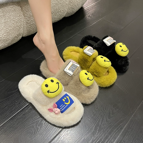 Тапочки, зимняя модная универсальная обувь для отдыха, коллекция 2022, популярно в интернете