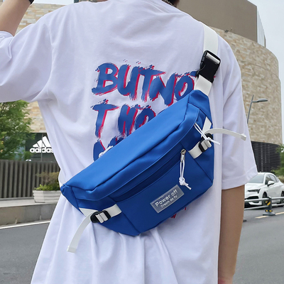 taobao agent Japanese one-shoulder bag, brand chest bag, capacious shoulder bag, sports belt bag
