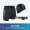Advanced three piece set of classic black swim trunks+high-definition anti fog goggles+comfortable mesh swim cap