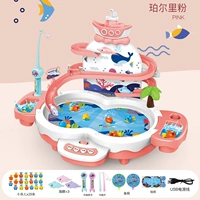 Dolphin Rail Diaoyutai (с 20 рыбой) розовый