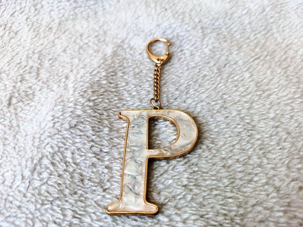 Аксессуар, подвеска с буквами, японские и корейские, европейский стиль, буква P