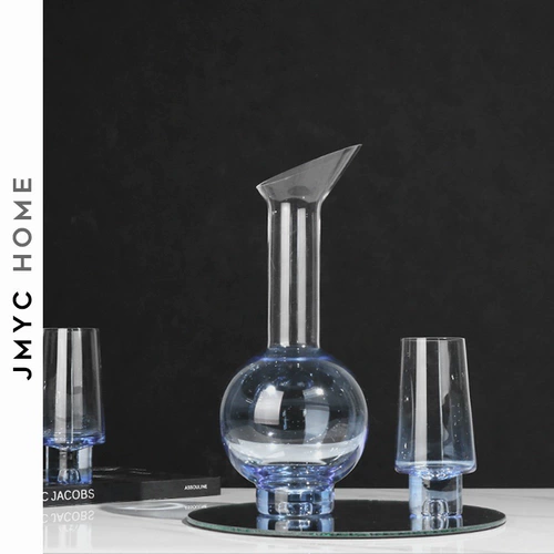 Современный стеклянный бокал, декантер для вина, простой и элегантный дизайн, домашний декор