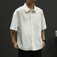 Белая лентная рубашка (CS21608)