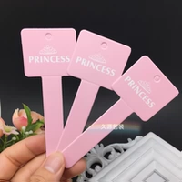 50 кусочков карт бумаги 10,8x4 см розовой короны