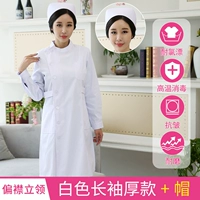 Стоя с длинной длинной густой моделью (одежда+шляпа)