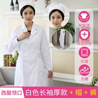 Костюм с воротником с длинной густой моделью (одежда+брюки+шляпа)