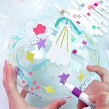 DIY Creative Art Ring Bobo Outdoor Spring Panted Prongerent Ball Diy Diy Детский детский материал для детского сада