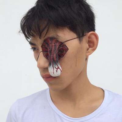 taobao agent Halloween mask horror, horror, eyeballs, one -eyed dragon eye mask eyeball party, tidy toys