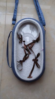 taobao agent BJD6 points Blythe Xiaobte 6 -sized baby bag out of the bag doll box pain bag messenger bag smog blue twins
