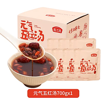 燕之坊_元气五红汤红小豆枸杞红枣五红粥米