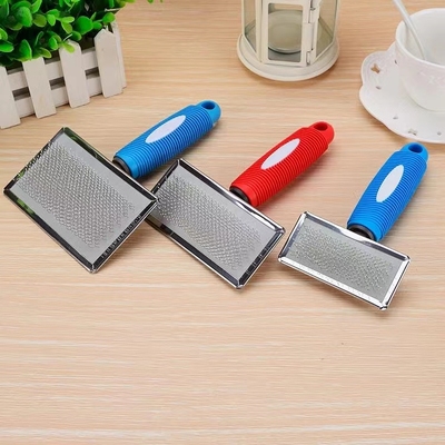 taobao agent Pet combs needle combed dog brush plush fabric to take care of the steel bristles combing dog comb and open combing pet supplies