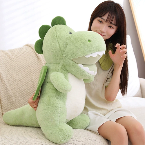 Плюшевый динозавр, игрушка подходит для мужчин и женщин, детская милая тряпичная кукла, тираннозавр Рекс, подарок на день рождения