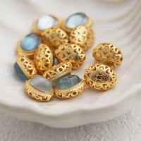 Аквамариновый овал {1}