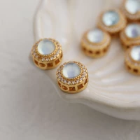 Aquamarine Round {1}