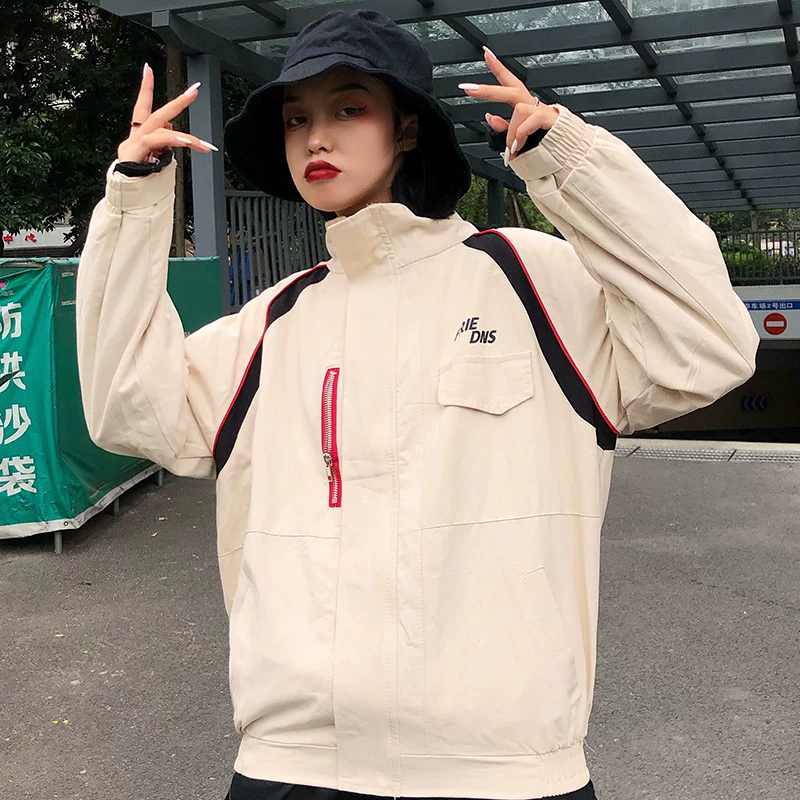 Brand retro jacket for men and women, 2021 collection, oversize, for beloved, with embroidery