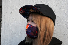 Марлевая повязка 日本进口dope口罩个性改装风格水洗更换口罩透气冰丝面罩薄款