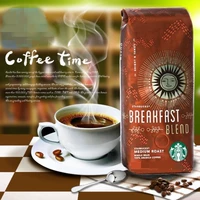 Сумка с Starbucks Breakfast Breakfast Blend Coffee Bean Coffee Powder 25