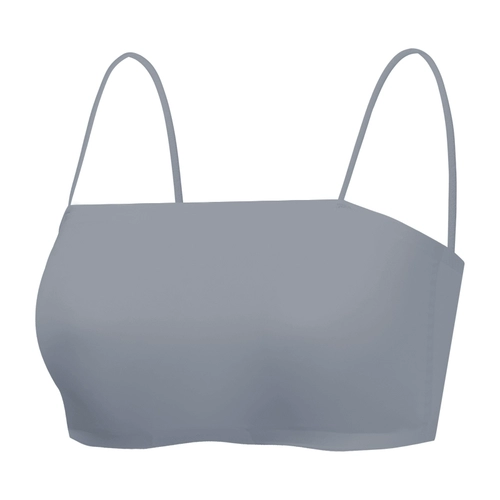 Шелковое нижнее белье, топ без лямок, майка, тонкий летний бюстгальтер-топ для школьников