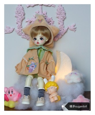 taobao agent Selling display*Starry Sky*BJD6 6 points larger 6 -point bear girl baby clothes suit