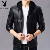 Playboy, зимняя толстовка с капюшоном, модная повседневная куртка, в корейском стиле