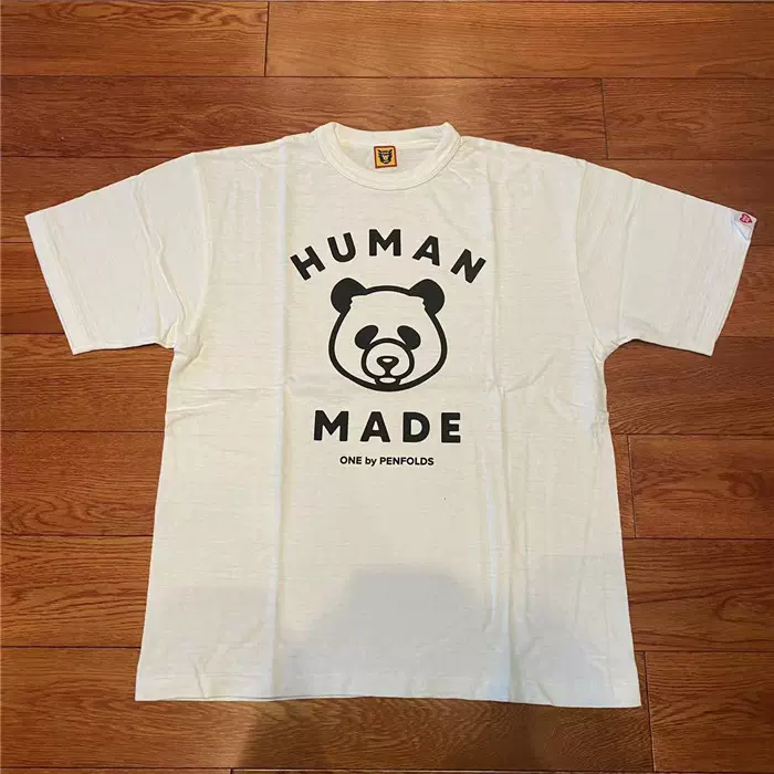 HUMAN MADE ONE BY PENFOLDS T-SHIRT 23SS 动物熊猫联名短袖T恤-Taobao