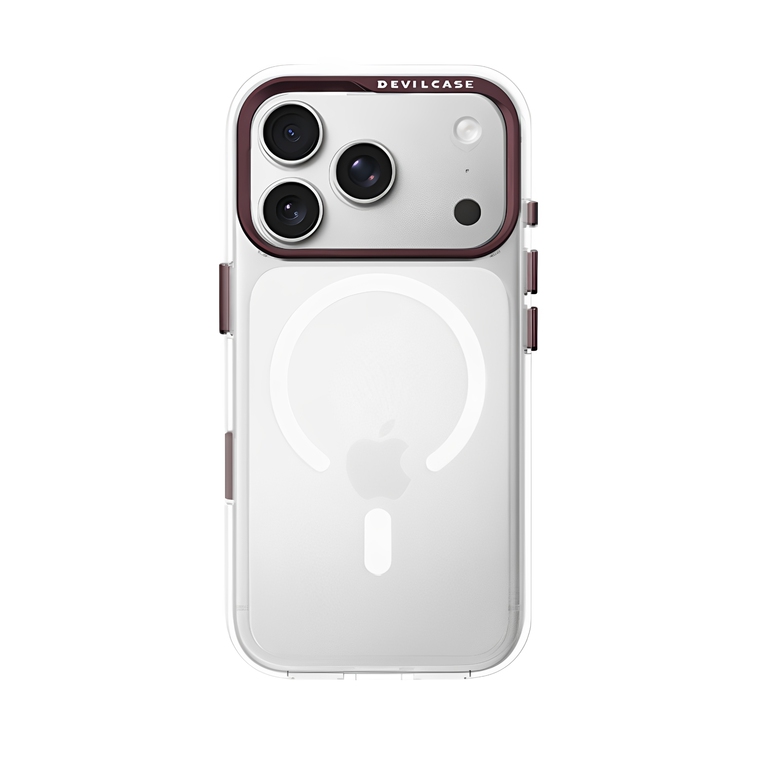 DEVILCASE 2S Clear Yellowing Resistance Transparent iPhone Case